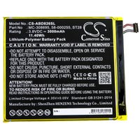 Battery for Amazon Kindle Fire 2019 9th Generatio Kindle Fire M8S26G 58-000255 MC-308695 ST28