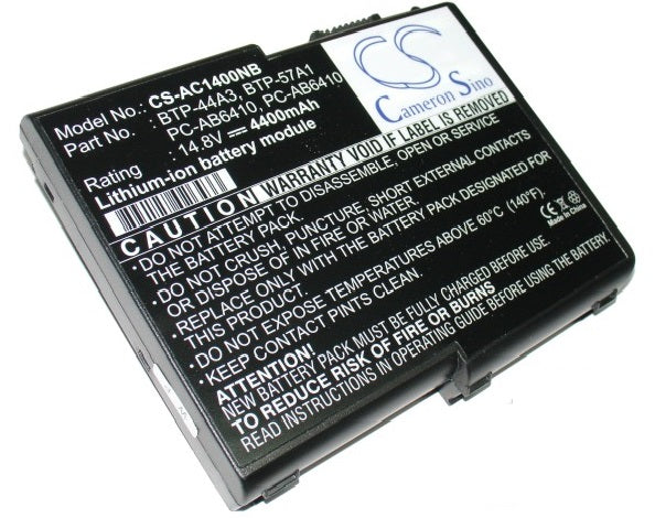 Battery for Fujitsu LifeBook D6800 LifeBook N3000 LifeBook N3010 MS2126 MS2117 7T059 BTP-44A3 PC-AB6410 MS2111 MS211 FH2U FH2 BTP44A3 909-2220 FHS2111 6T226