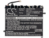 Battery for Acer Iconia Tab A510 Iconia Tab A700 Iconia Tab A710 BAT-1011 BAT-1011(1ICP5/80/120-2) BT.0020G.003 BT0020G003