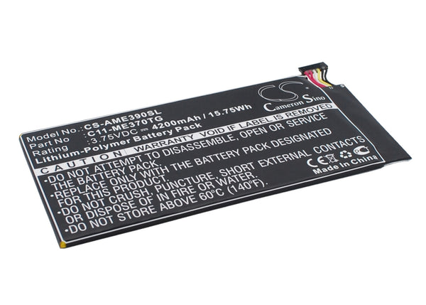 Battery for Asus ME370TG C11-ME370TG