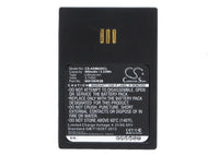 Battery for Ascom 9D62 D62 i62 i62 Messenger i62 Protector i62 Talker 5530000102 660190/R2B RB-D62-L