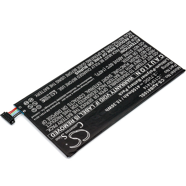 Battery for Asus CB81 ZenPad 8.0 Power Case C11P1414