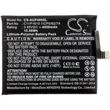 Battery for Asus ZB500TL ZenFone Pegasus 4A C11P1610 1ICP5/62/74