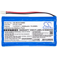 Battery for Biocare IE12 IE12A HYLB-1596