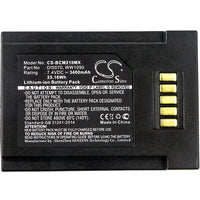 Battery for BCI SpectrO2 10 SpectrO2 20 SpectrO2 30 SpectrO2 Pulse Oximeters DI5070 WW1090