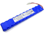 Battery for Bruker 3002 IH Defibrillator Defigard 3002 Defiguard 3002 Defiguard 3002 IH 12N-1800SCR 12N-2000SCR 12N-3000SCR