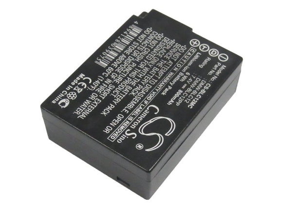 Battery for Panasonic Lumix DMC-GH2KGK Lumix DMC-GH2K Lumix DMC-GH2HS Lumix DMC-GH2HK Lumix DMC-GH2HGK Lumix DMC-GH2H Lumix DMC-GH2GK Lumix DMC-GH2 DMW-BLC12 DMW-BLC12E DMW-BLC12GK DMW-BLC12PP