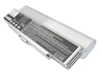 Battery for Sony VAIO VGN-C1S/W VAIO VGN-N11S/W VAIO VGN-N50HB VAIO VGN-C1S/P VAIO VGN-N11M/W VAIO VGN-N37GHB VAIO VGN-C1S/H VAIO VGN-N11H/W VGP-BPL2A/S VGP-BPL2C/S VGP-BPS2A/S VGP-BPS2C/S