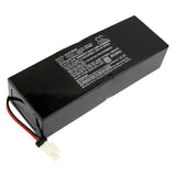 Battery for CareFusion LTV1150 LTV1200 LTV900 LTV950 Pulmonetic LTV1150 Pulmonetic LTV1200 Pulmonetic LTV900 Pulmonetic LTV950 10140-EP 18608-001 EE400171