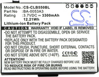 Battery for CipherLab CP50 CP55 BA-0053A3