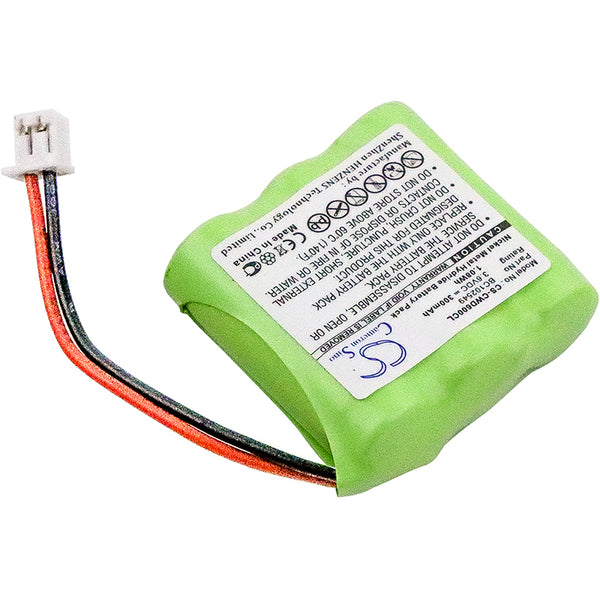 Battery for CABLE & WIRELESS CWD2000 CWD3000 CWD600 CWD700 1-32-125C 300MAH0735 85H BC102549