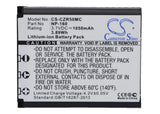 Battery for Casio Exilim EX-FC500 Exilim EX-ZR50 Exilim EX-ZR55 Exilim EX-ZR60 Exilim EX-ZS220 NP-160