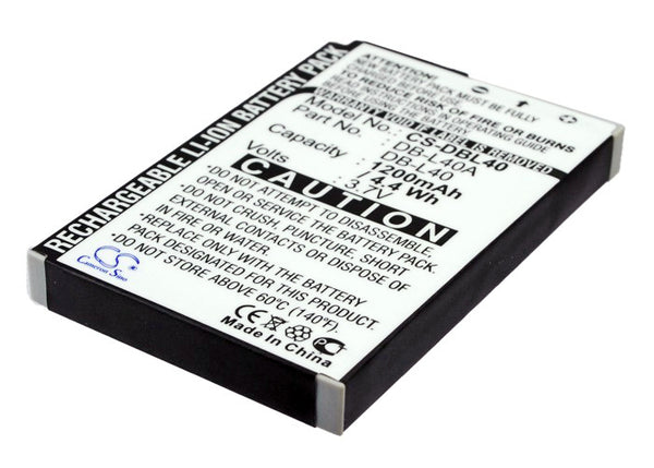 Battery for Sanyo Xatic VPC-HD1A DB-L40 DB-L40A DB-L40AU