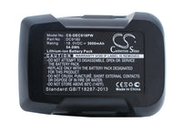 Battery for DeWalt DCD925 DCD925B2 DCD925KA DCD925N DC9180 DC9180C DC9182