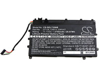 Battery for DELL Latitude 13 7000 Latitude 7350 0GWV47 0MN791 271J9 3WKT0 GWV47 MN791 YX81V