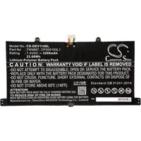 Battery for DELL CFC6C D1R74 Venue 11 Pro Keyboard Dock 7WMM7 CP305193L1 DL011301-PLP22G0