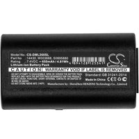 Battery for 3M PL200 14430 S0895880 W003688