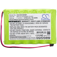 Battery for DSC Impassa 9057 Wireless Control 6PH-H-4/3A3600-S-D22