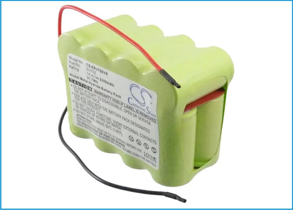 Battery for Euro Pro EV729 Shark EV729 Shark Pet Perfect Bagless Shark SV70 Shark Sweeper SV70 SV70 Pet Perfect D-SC-P SV70Z XB14726