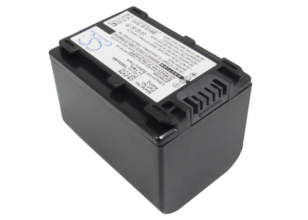 Battery for Sony DCR-SR68S DCR-SR68 DCR-SR47S DCR-SR47 DCR-SX44 DCR-SX45S DCR-SX45 DCR-SX41 DCR-SR62 HDR-XR100 HDR-XR150 DSLR-A230 HDR-CX150 DCR-SX65S NEX-VG10 HDR-CX360VE DCR-SR35E HDR-PJ50V NP-FV70