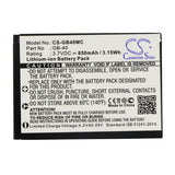 Battery for General Imaging E1030 E1040 E1050 E1235 E1240 E850 E850SL H855 GB-40