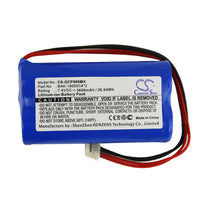 Battery for G-CARE SP-800 BAK-18650C4*2