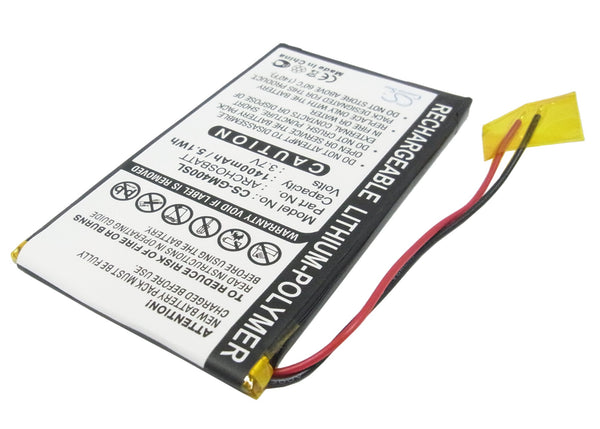 Battery for Archos AV402E Gmini 400 Gmini 402 Gmini 402CC PocketDISH AV402E ARCHOSBATT