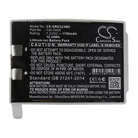 Battery for CME BodyGuard 323 130-050X