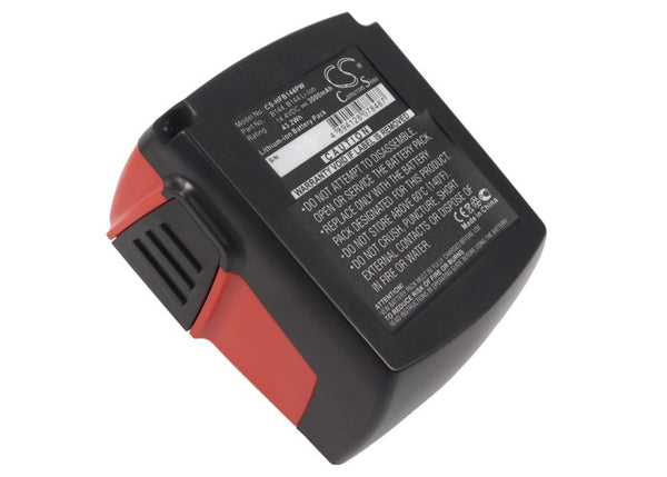 Battery for HILTI SF 144-A CPC 14.4 V SF144-A SFH 144-A SFH 144-A CPC 14.4 V SFH 144-A CPC 14.4V SFL Flashlight SID 144-A CPC Impact Driver SIW 144-A CPC Impact Wrench B144 B144 Li-Ion