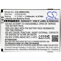 Battery for HumanWare SmartView Versa SmartView Versa+ ICP6/34/50