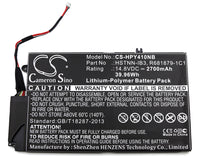 Battery for HP ENVY 4-1117NR PN-C102 TouchSmart 4 TPN-C102 681879-121 681879-171 681879-1C1 681879-541 681949-001 HSTNN-IB3R HSTNN-UB3R