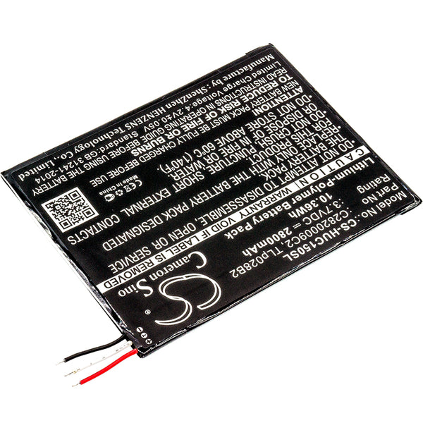 Battery for Alcatel One Touch Pixi 3 (7) WiFi OT-8055 OT-8057 OT-9002A OT-9002X C2820009C2 TLp028B2 TLp028BC TLp028BD