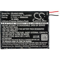 Battery for KURIO C15100M C15150M Tab 2 Xtreme 2 C2820009C2 TLp028B2 TLp028BC TLp028BD