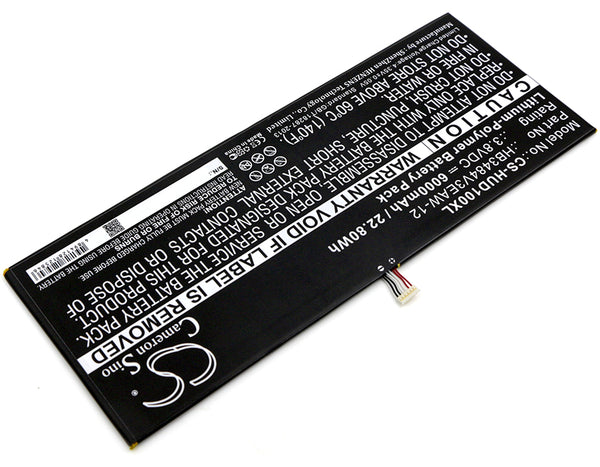 Battery for Huawei d-01H dtab M2-A04L Mediapad M2 10.1 LTE HB3484V3EAW-12