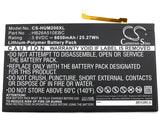 Battery for Huawei FDR-A01w FDR-A03L M2-A01L M2-A01W Mediapad M2 10.0 Mediapad M2 10.0 Premium Editi Mediapad M2 10.0 Standard Edit MediaPad M2 10.1 MediaPad M2 10.1 TD-LTE HB26A510EBC