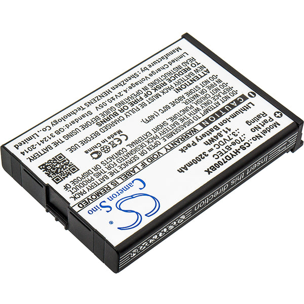 Battery for Dolphin 60s 70e 75e 60S-BATT-1 70e-BTEC BAT-EXTENDED-01