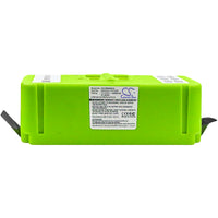 Battery for iRobot Roomba 691 Roomba 695 Roomba 696 Roomba 801 Roomba 805 Roomba 850 Roomba 860 Roomba 877 Roomba 890 Roomba 891 Roomba 895 Roomba 896 Roomba 960 2130LI 4374392 4376392 4462425 4502233