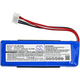 Battery for JBL Charge 3 2016 Charge 3 2016 Version GSP1029102A