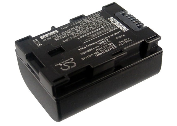 Battery for JVC GZ-MS216BEU GZ-EX310 GZ-HM30 GZ-HM50U GZ-MG750BUC GZ-MS216AEU GZ-EX275 GZ-HD760 GZ-HM50 GZ-MG750BU GZ-MS216 GZ-EX265 BN-VG114 BN-VG114AC BN-VG114E BN-VG114SU BN-VG114U BN-VG114US