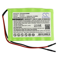 Battery for IKO3 HeartMirror ECG HeartMirror EKG E-1513