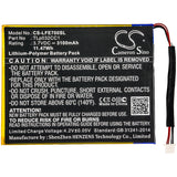 Battery for Leapfrog 31576 Epic 7 TLp032CC1