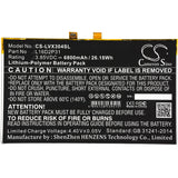 Battery for Lenovo Tab 4 10 Tab 4 10.1 TAB4 10-ZA2J0030SE TB-X304F TB-X304F/L TB-X304F/N TB-X304F-ZA2J0030SE TB-X304L L16D2P31