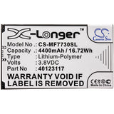 Battery for Novatel Wireless Jetpack 4G LTE Jetpack MiFi 7730L Jetpack MiFi 8800L MiFi 7730L Verizon MiFi 7730L 40123117
