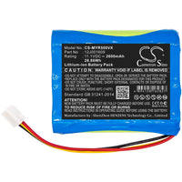 Battery for Moneual Everybot RS500 Everybot RS700 12J001609