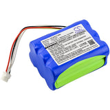 Battery for NONIN 7500FO 9600 Pulse Oximeter 9700 Pulse Oximeter Advant 9000 Advant pulse oximeter 2120 Advant pulse oximeter 9600 Avant 2120 4032-001 B11378 E-0367 MED640A OM11378