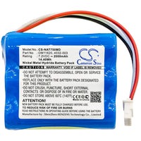 Battery for NONIN 7500 Pulse Oximeter 4032-003 OM11620