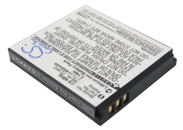 Battery for Canon PowerShot SD430 WIRELESS Digital IXUS 80 IS Digital IXUS 75 PowerShot SD40 Digital IXUS 70 Digital IXUS 65 PowerShot SD30 Digital IXUS 60 PowerShot SD200 Digital IXUS 55 NB-4L PL46G