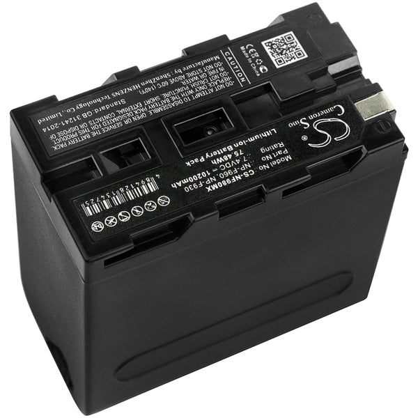 Battery for Sony DCR-TRV900 CCD-TR617E HVL-ML20 (Marine Light) CCD-TRV36 CCD-TRV72 DCR-TRV110 NP-F930 NP-F930/B NP-F950 NP-F950/B NP-F960 NP-F970 NP-F970/B NP-F975 XL-B2 XL-B3