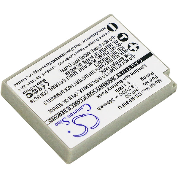 Battery for Fujifilm FinePix F440 Finepix F440 Zoom FinePix F450 Finepix F450 Zoom NP-30