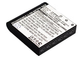 Battery for Somikon DVR-853 DVR-853.IR